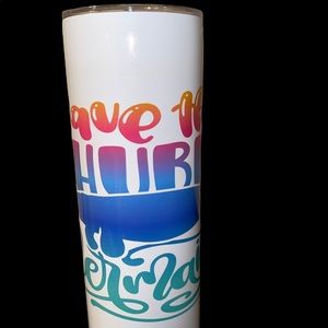Save the Chubby Mermaids tumbler